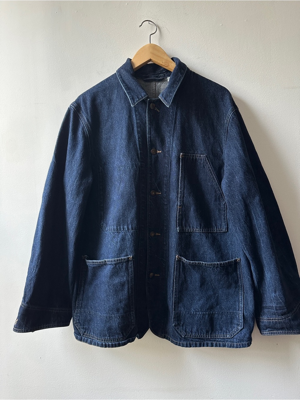 Uniqlo U Dark Blue Denim Chore Jacket - M